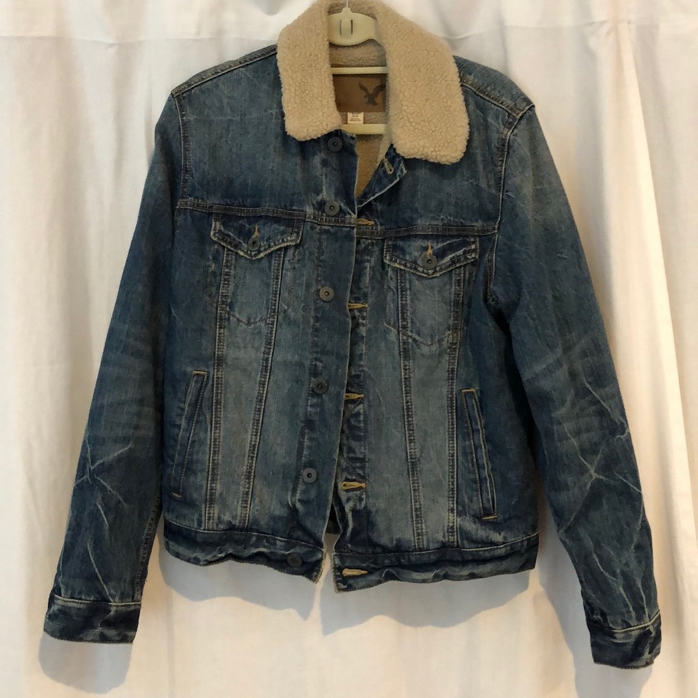 Sherpa Jean Jacket
